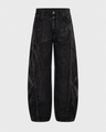 VARNISH WASH DENIM BLACK