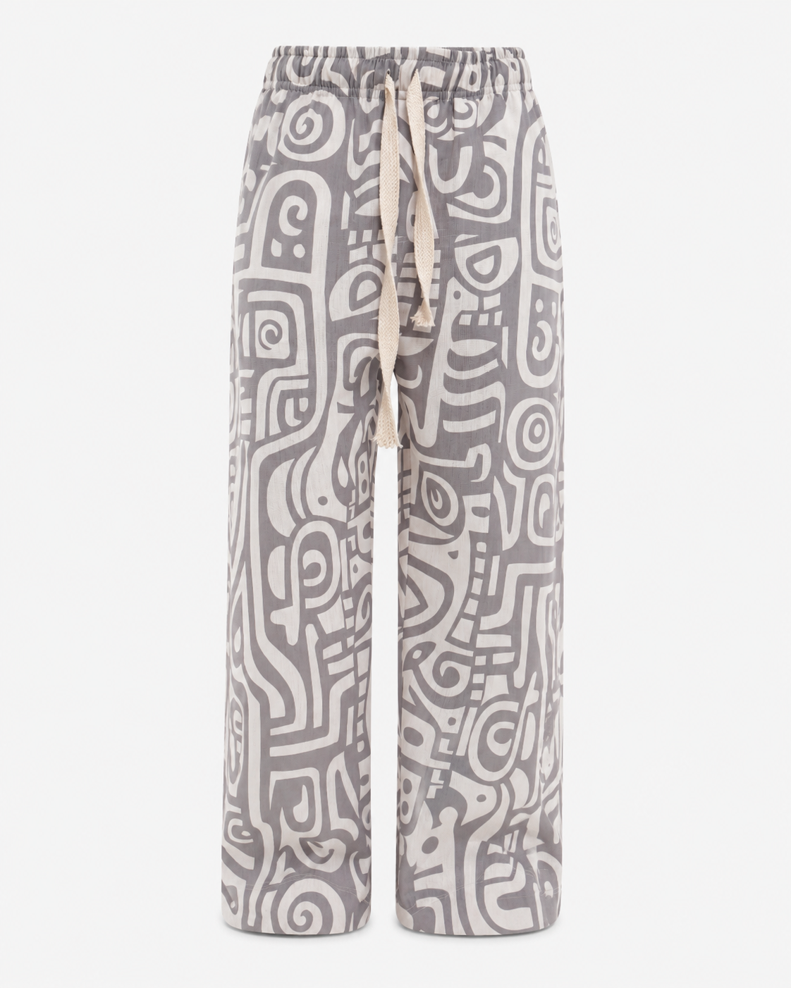 MAORI GREY LOOSE PANTS