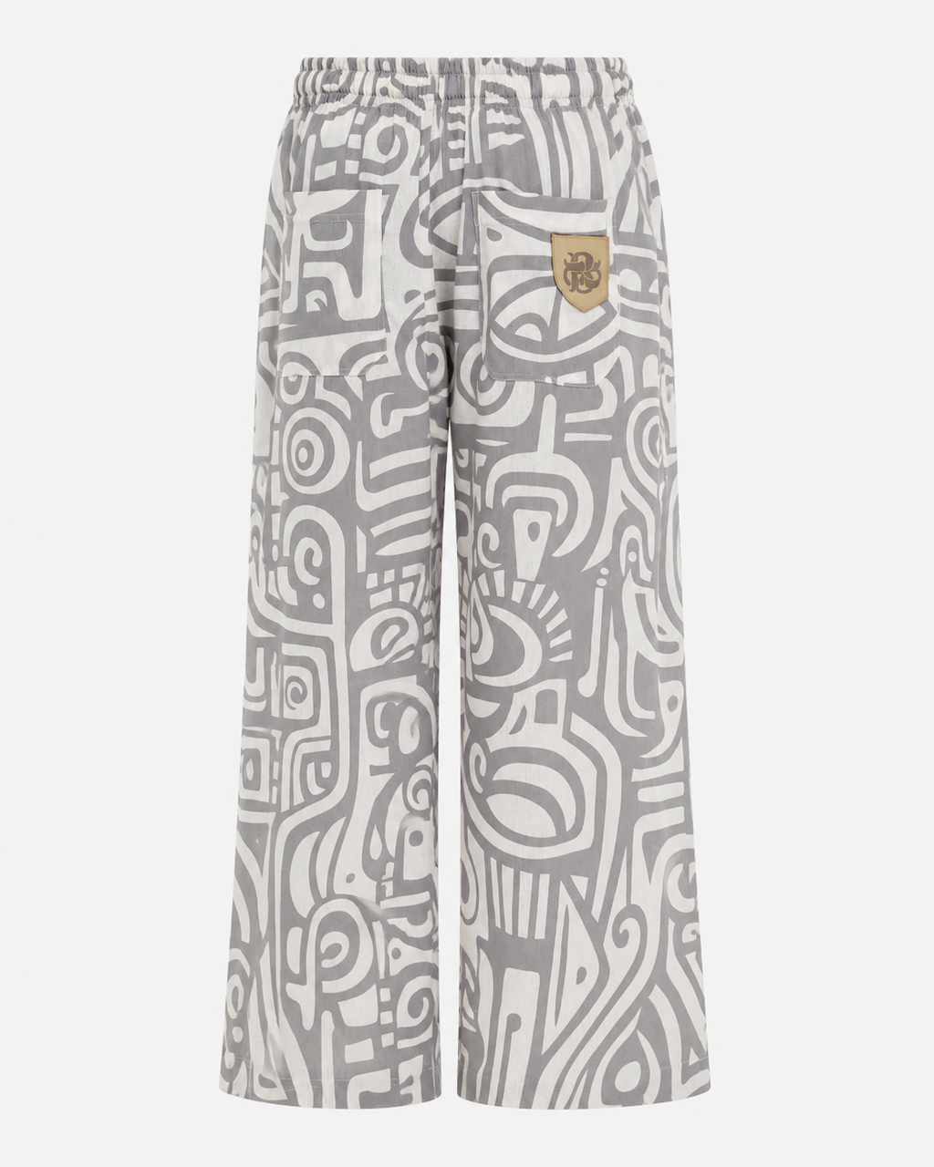 MAORI GREY LOOSE PANTS