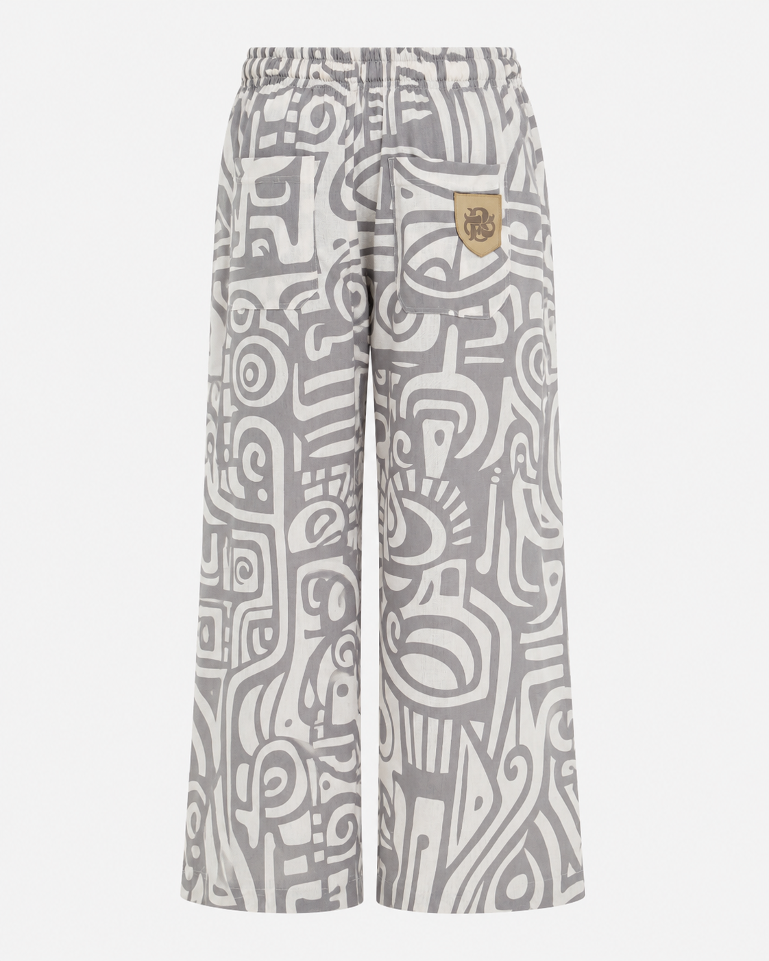 MAORI GREY LOOSE PANTS