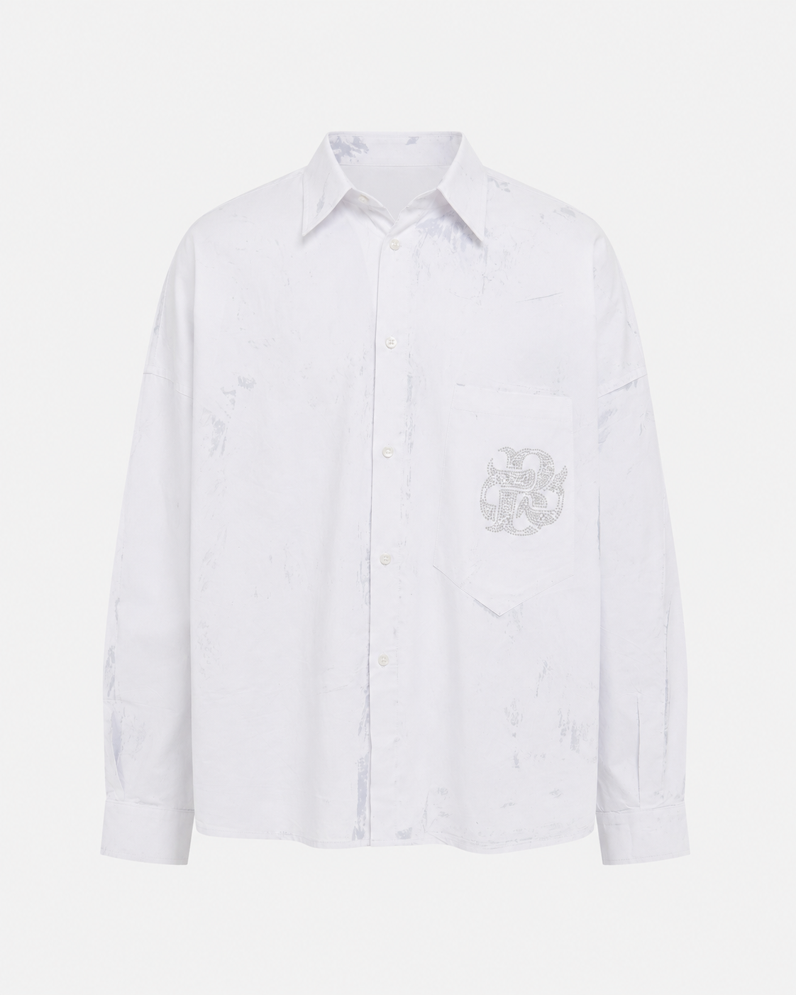 VARNISH WASH SHIRT WHITE