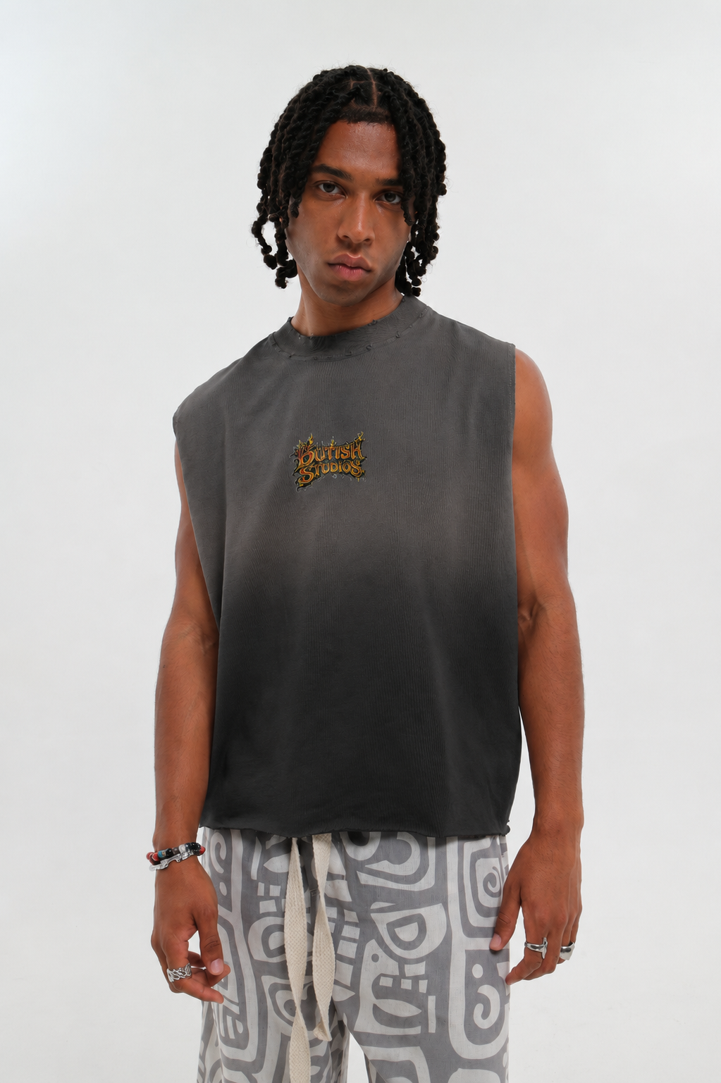 SUNSET TANK BLACK