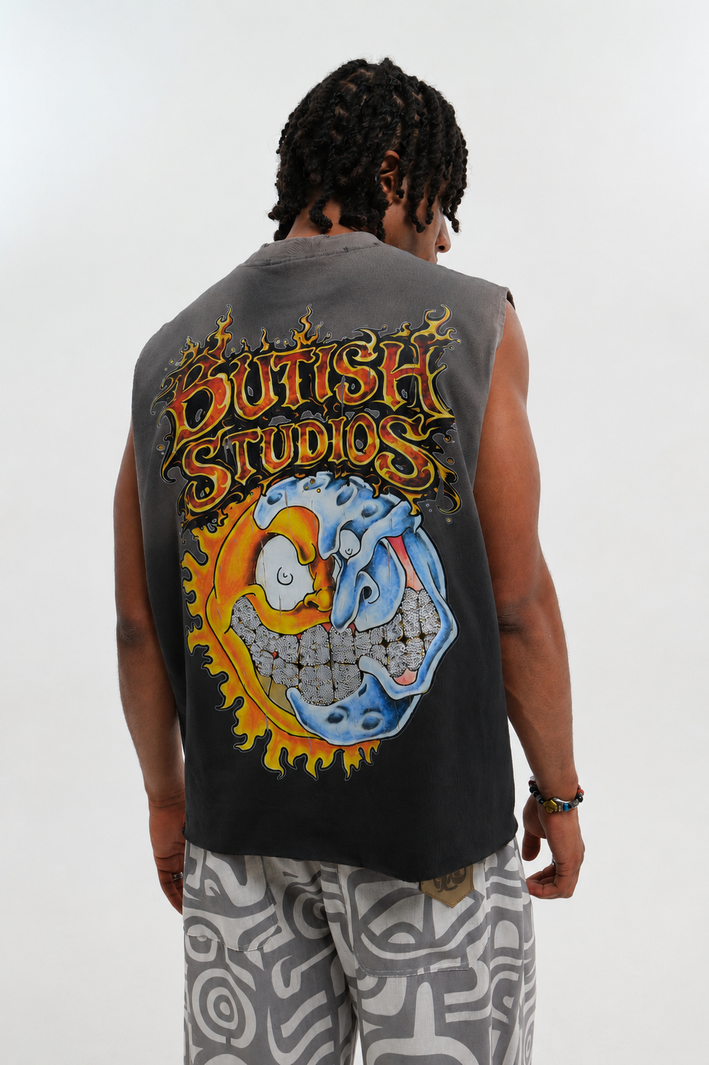 SUNSET TANK BLACK