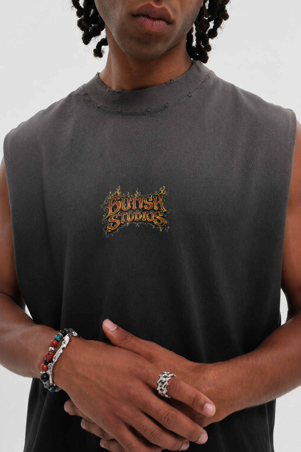 SUNSET TANK BLACK