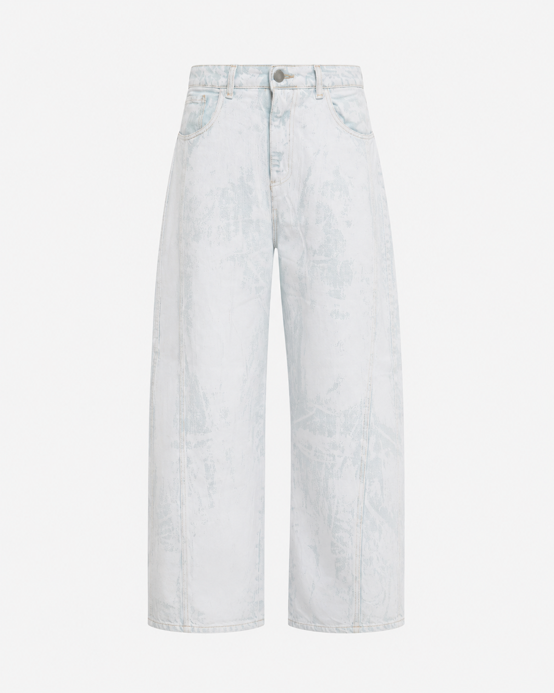 VARNISH WASH DENIM WHITE