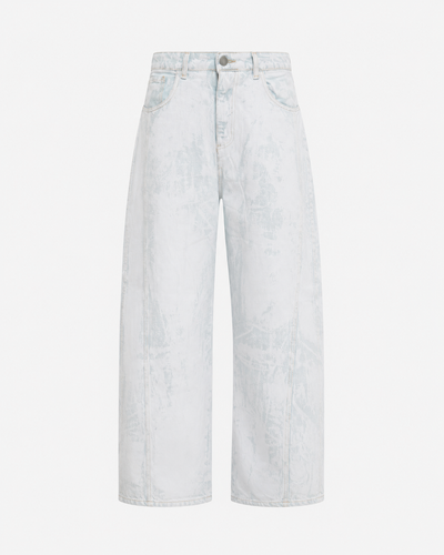 VARNISH WASH DENIM WHITE
