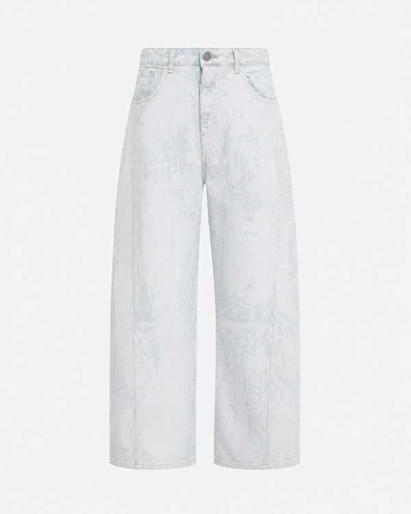 VARNISH WASH DENIM WHITE