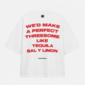 THREESOME TEE WHITE