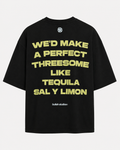 THREESOME TEE BLACK