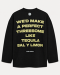 THREESOME LONGSLEEVE BLACK