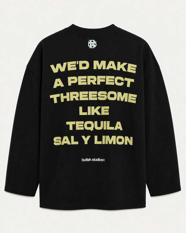 THREESOME LONGSLEEVE BLACK