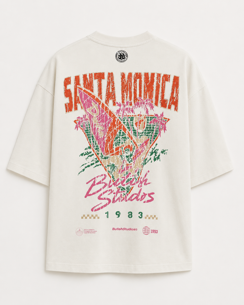 SANTA MONICA TEE WHITE