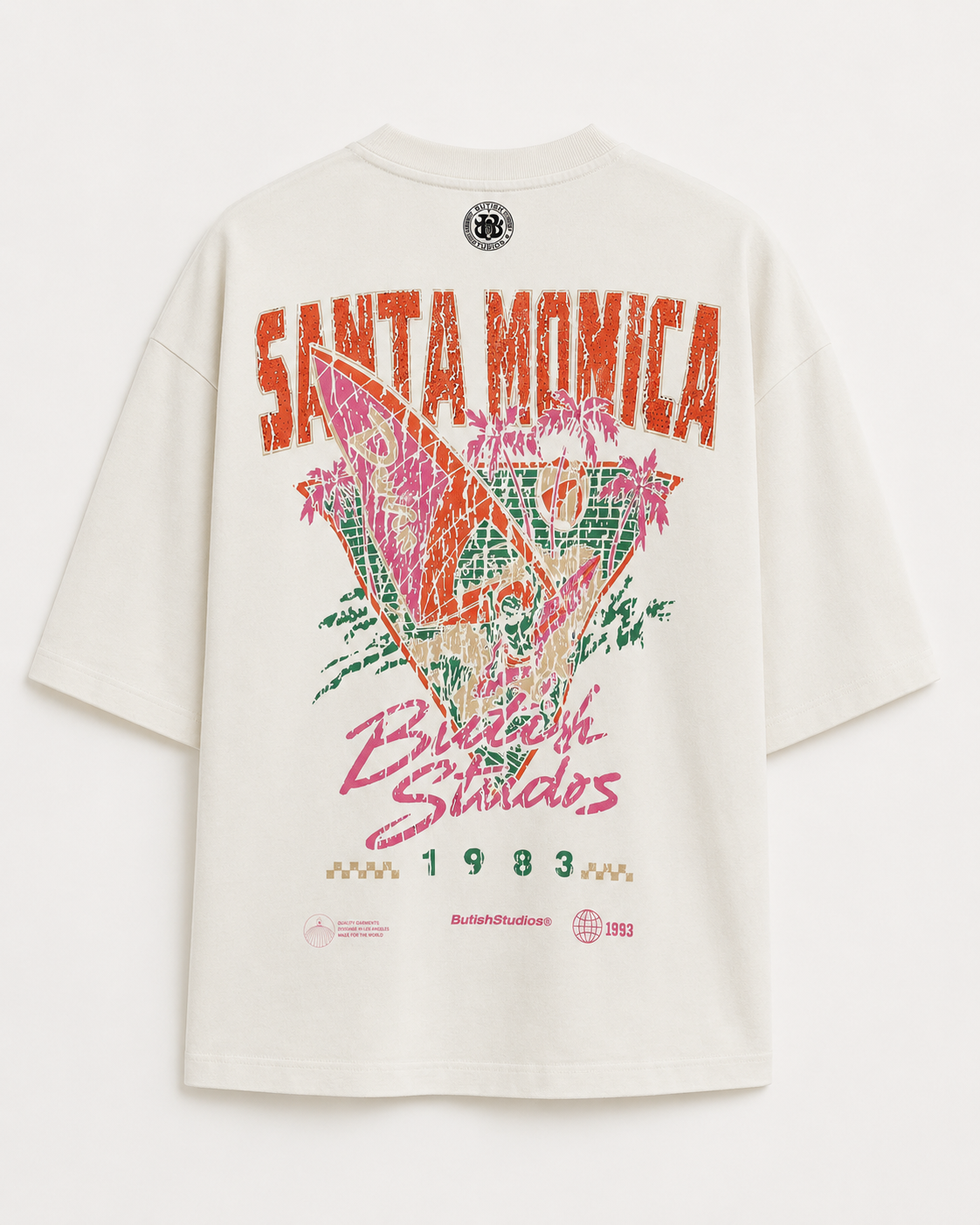 SANTA MONICA TEE WHITE