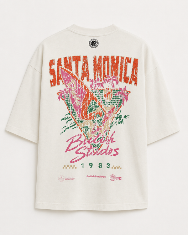 SANTA MONICA TEE WHITE