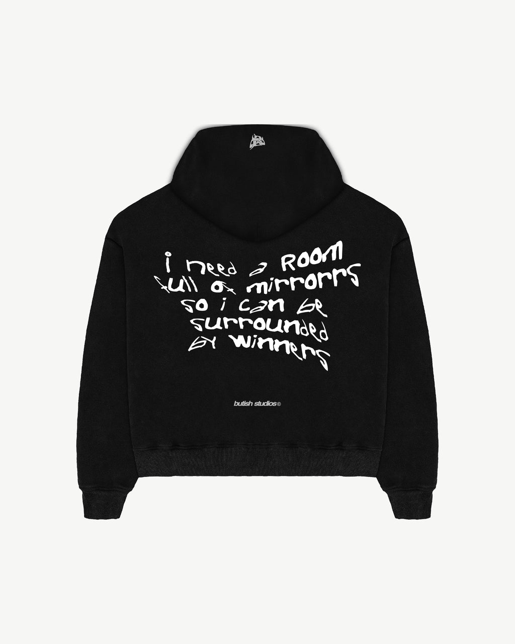 MIRRORS BLACK HOODIE