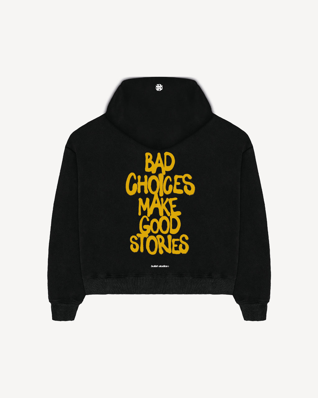 BAD CHOICES BLACK HOODIE