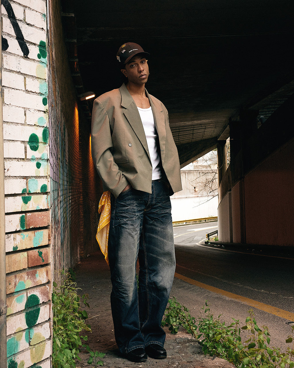 NIGHT STORM WASH BOOTCUT DENIM