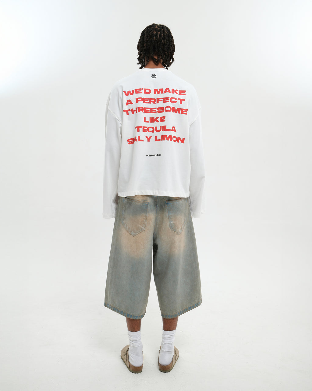 THREESOME LONGSLEEVE WHITE