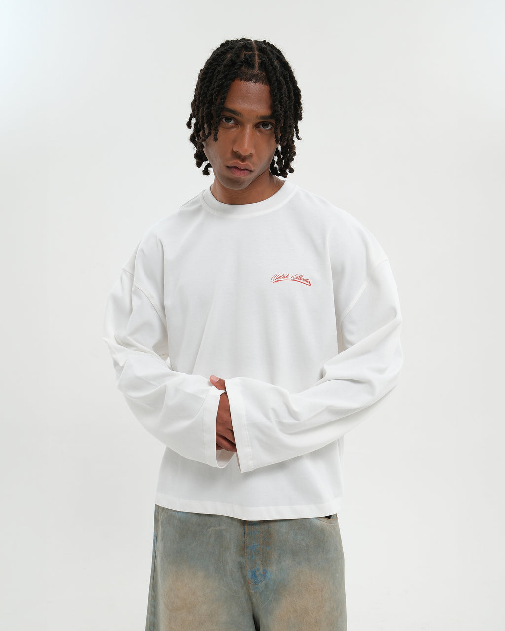 THREESOME LONGSLEEVE WHITE