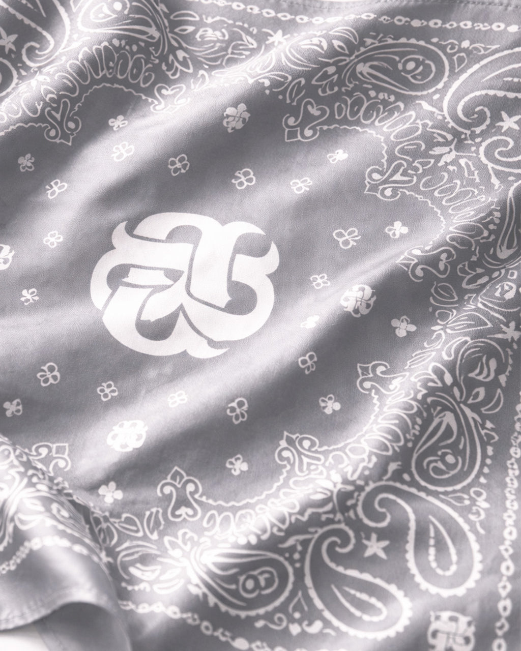 FOULARD PAISLEY GREY