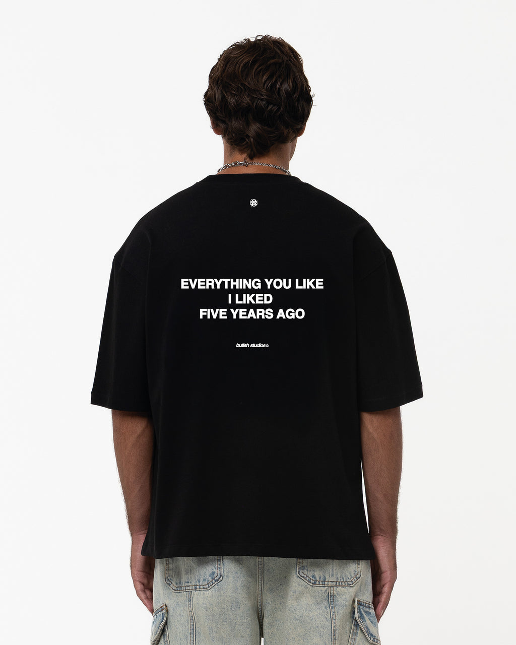 FIVE YEARS AGO BLACK TEE