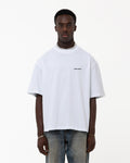 Butish T-shirt girocollo cotone bianco stampa manica corta