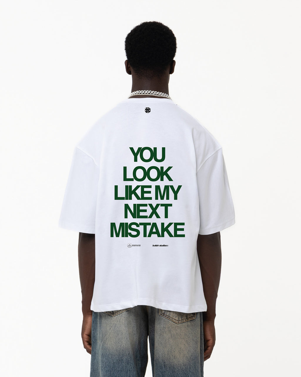 NEXT MISTAKE WHITE TEE
