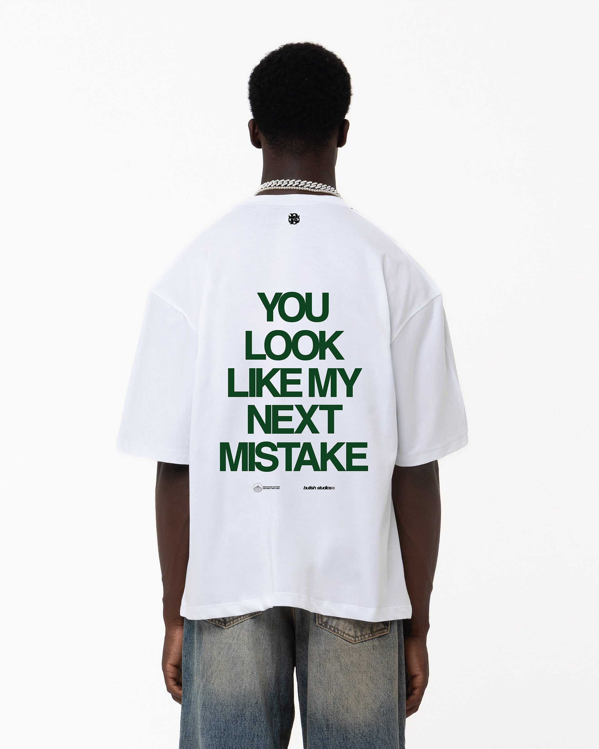 NEXT MISTAKE WHITE TEE