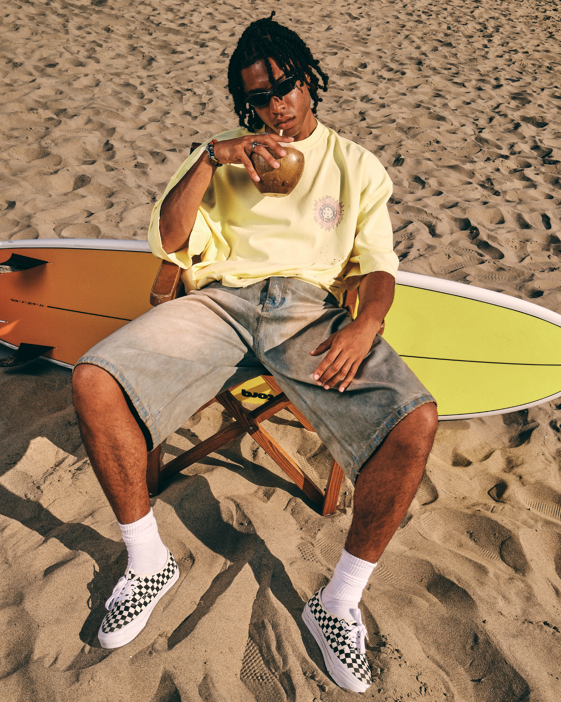 SURFER TEE YELLOW
