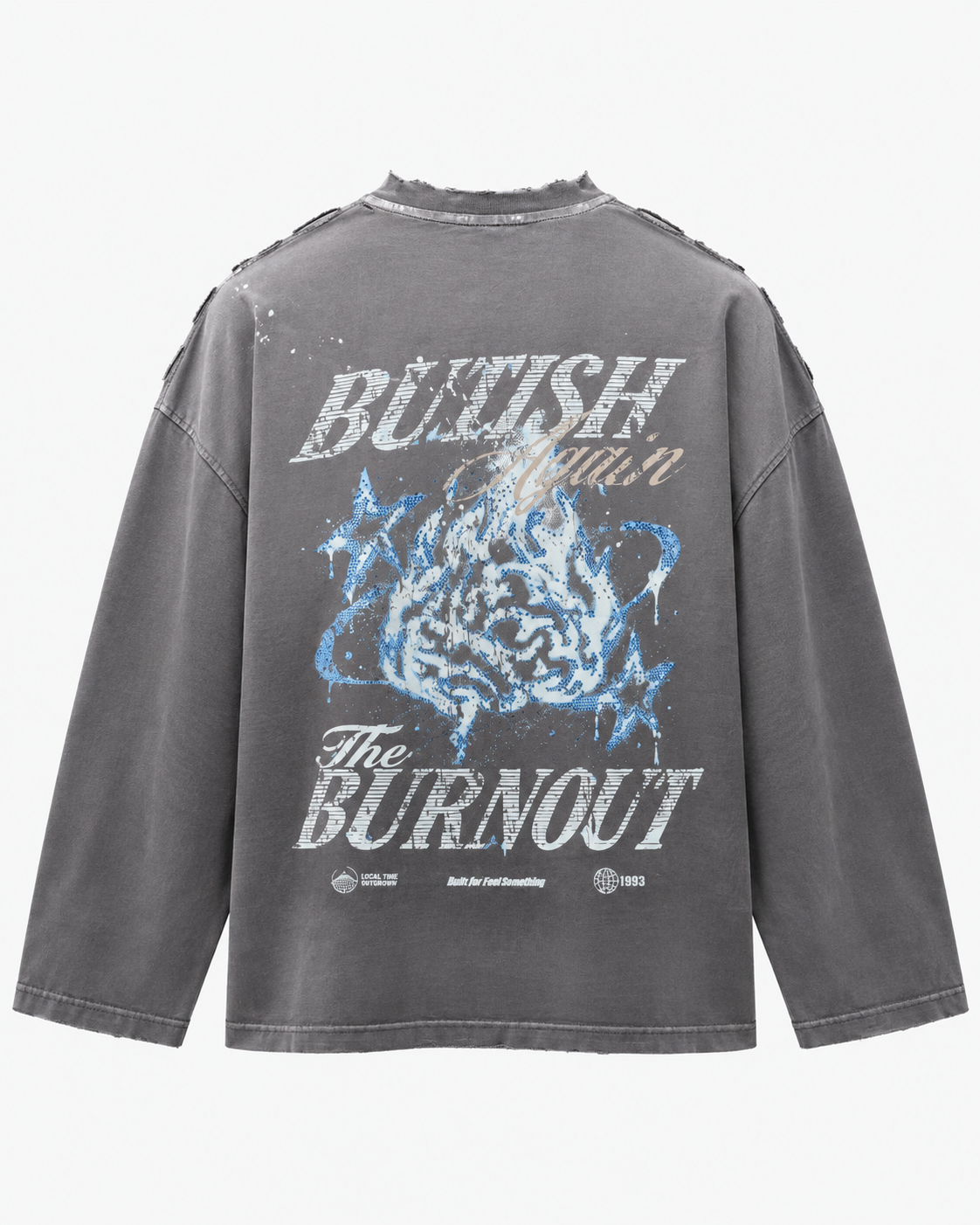 FIERY MIND LONGSLEEVE GREY