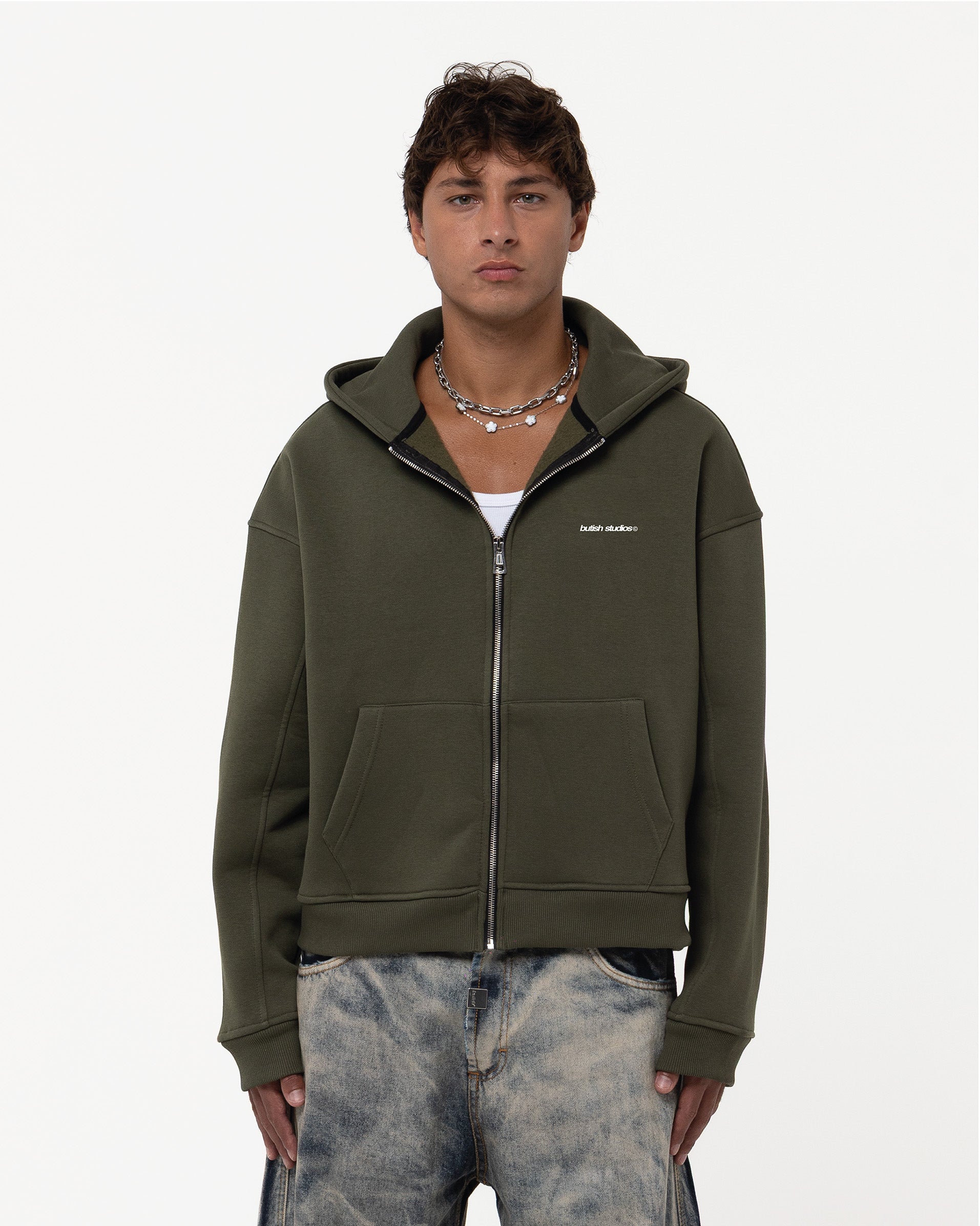 NEXT MISTAKE GREEN HOODIE