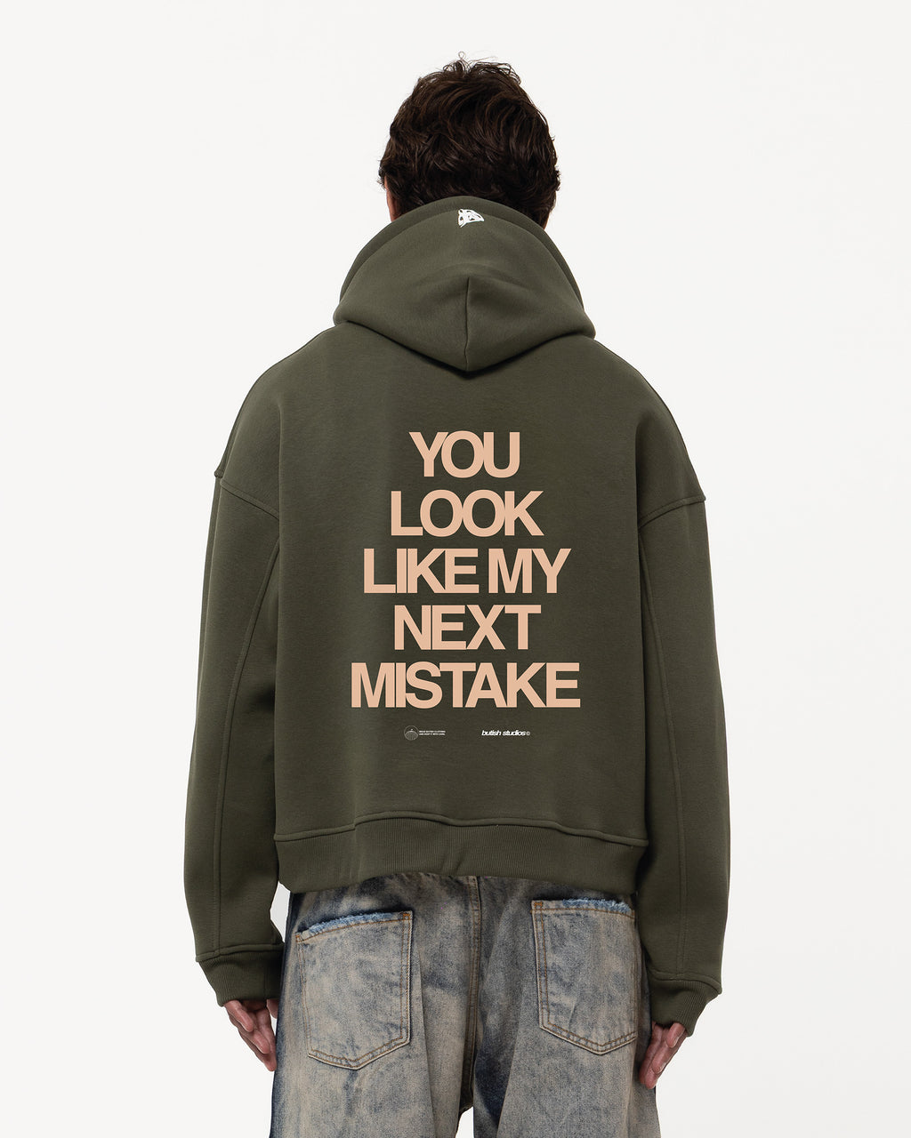 NEXT MISTAKE GREEN HOODIE
