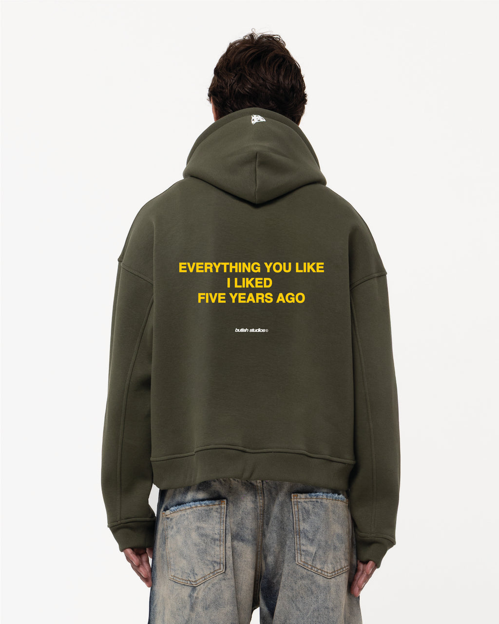 FIVE YEARS AGO GREEN HOODIE