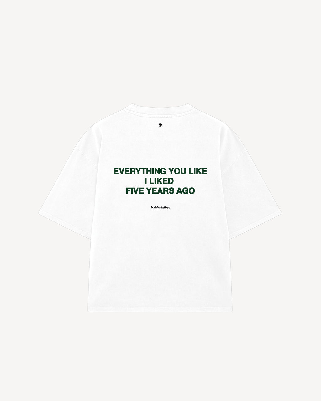 FIVE YEARS AGO WHITE TEE