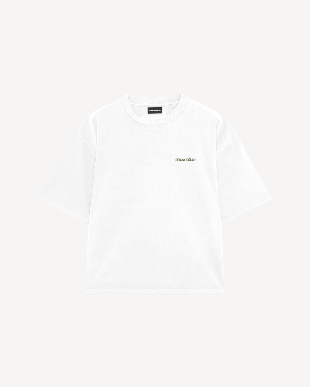 CRUSH ON U WHITE TEE