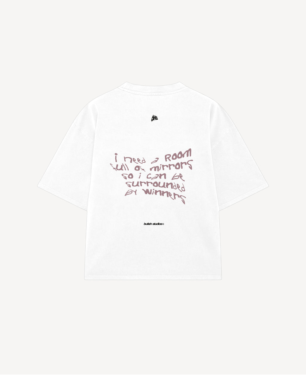 MIRRORS WHITE TEE