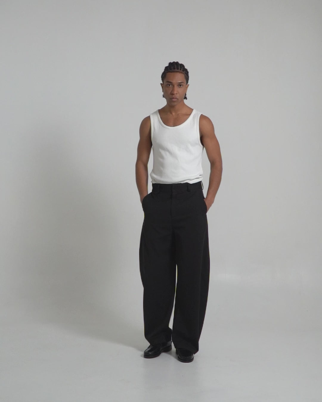 OFF RULES PANTS BLACK