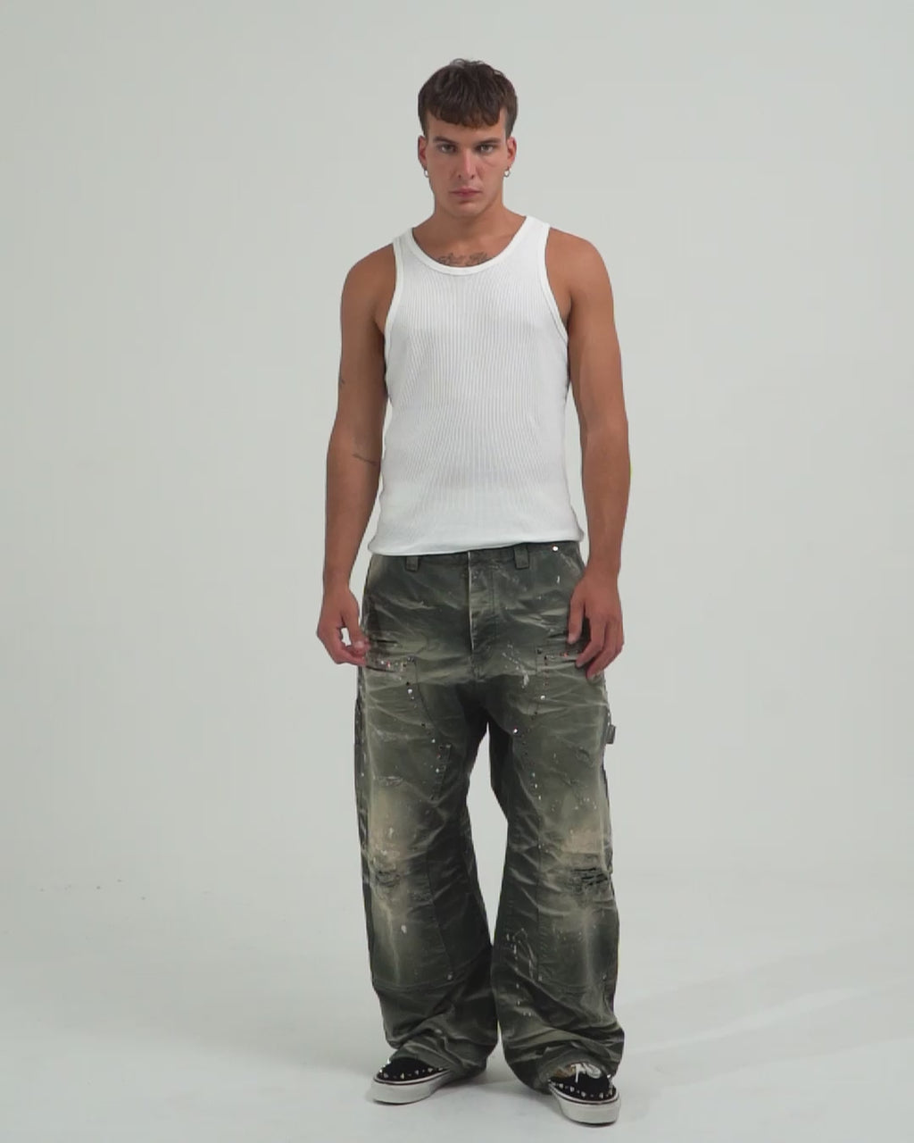 WORK HARD PANTS GREEN