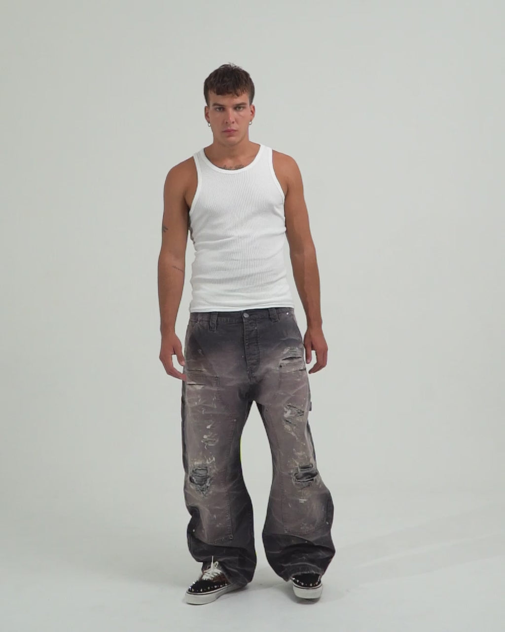 WORK HARD PANTS GREY