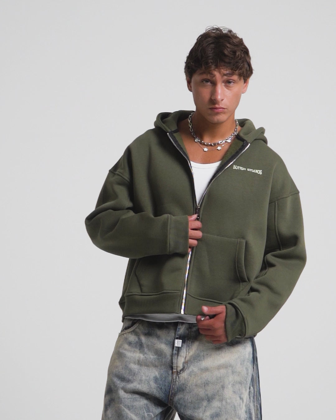 BAD CHOICES GREEN HOODIE