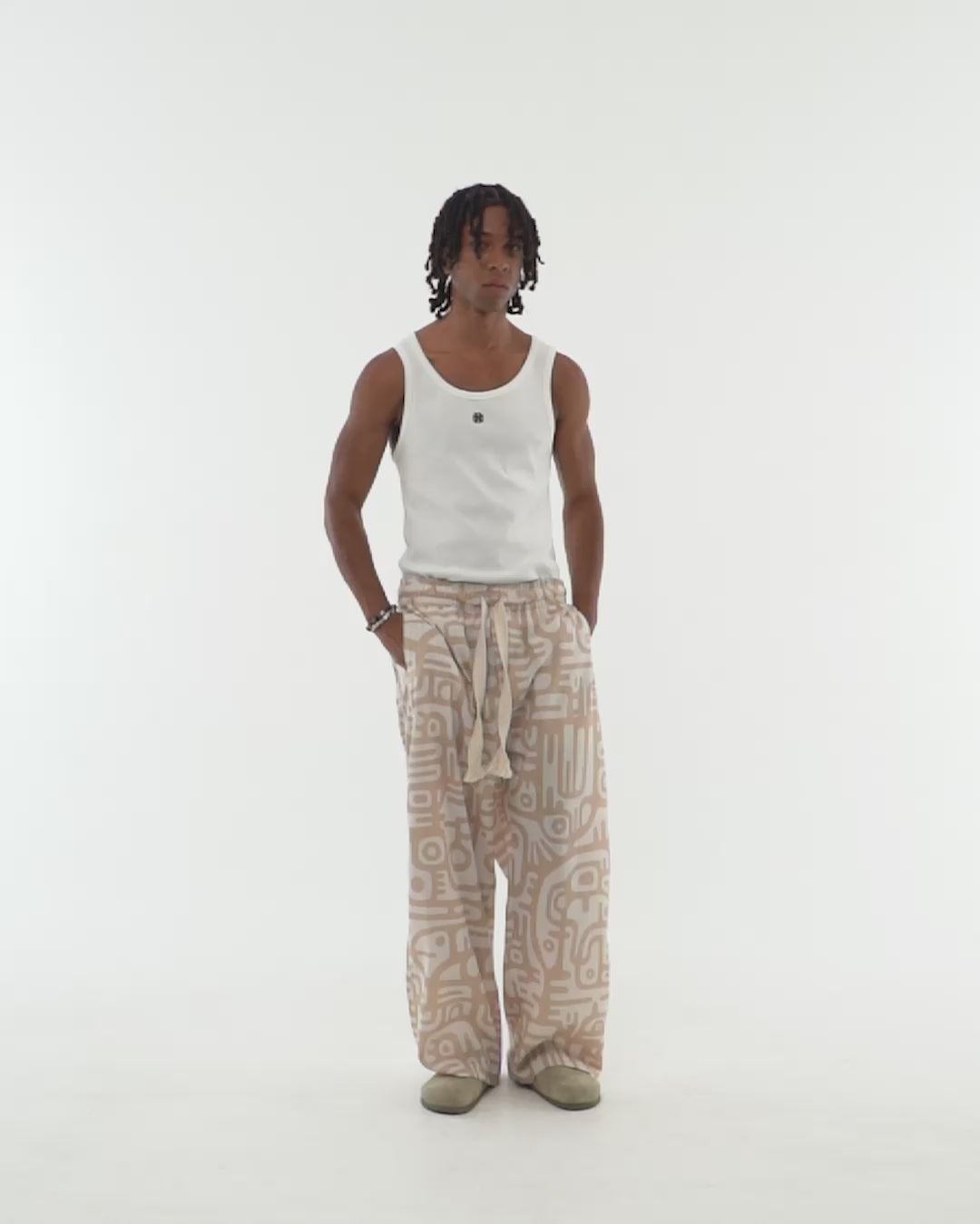 SURFER SAND LOOSE PANTS