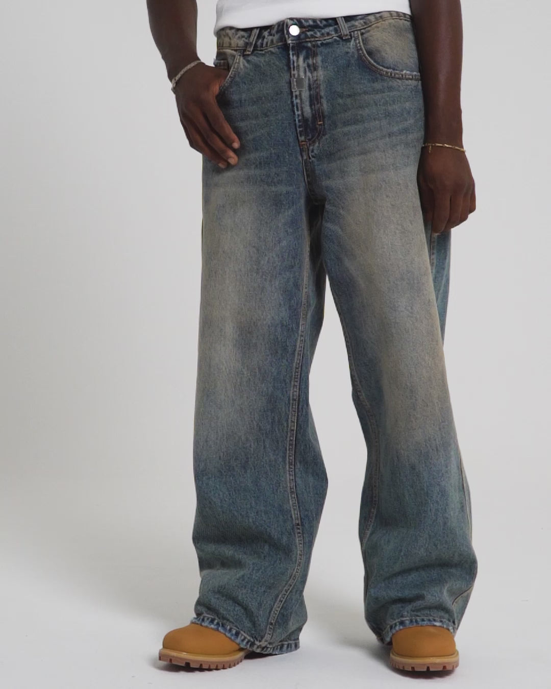 SAND WASH JEANS