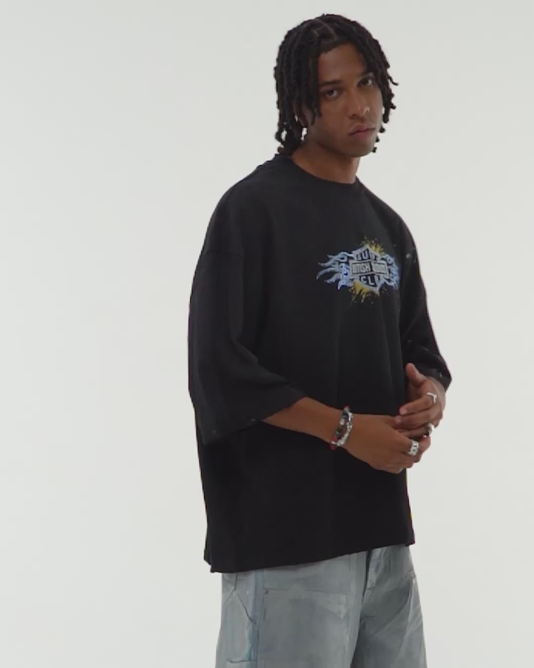 SPEED FIRE TEE BLACK