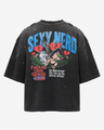 SEXY NERD TEE BLACK
