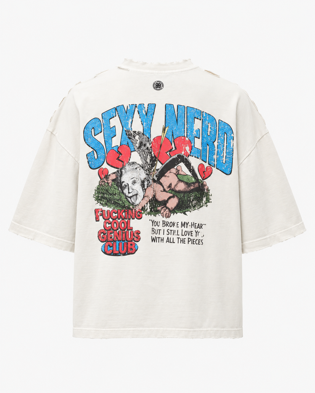 SEXY NERD TEE WHITE