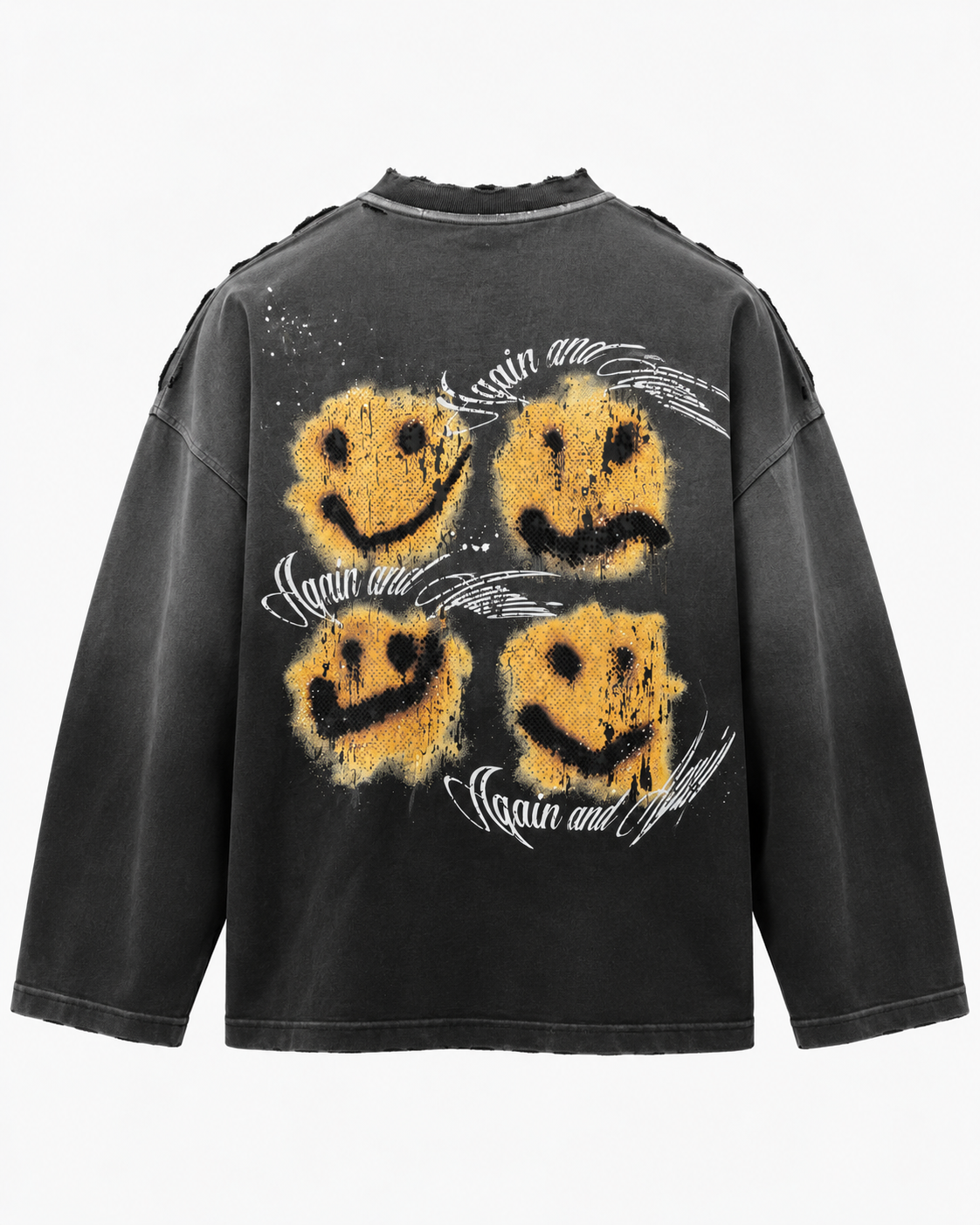 THE BURNOUT LONGSLEEVE BLACK