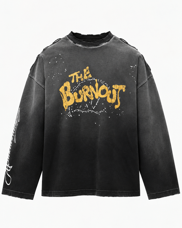 THE BURNOUT LONGSLEEVE BLACK