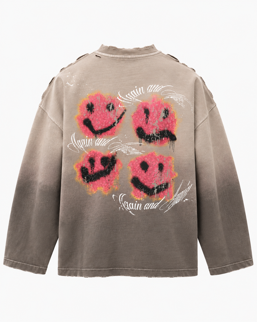 THE BURNOUT LONGSLEEVE GREY