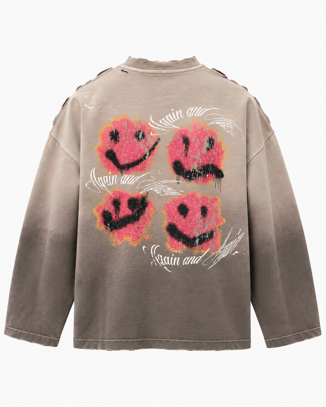 THE BURNOUT LONGSLEEVE GREY