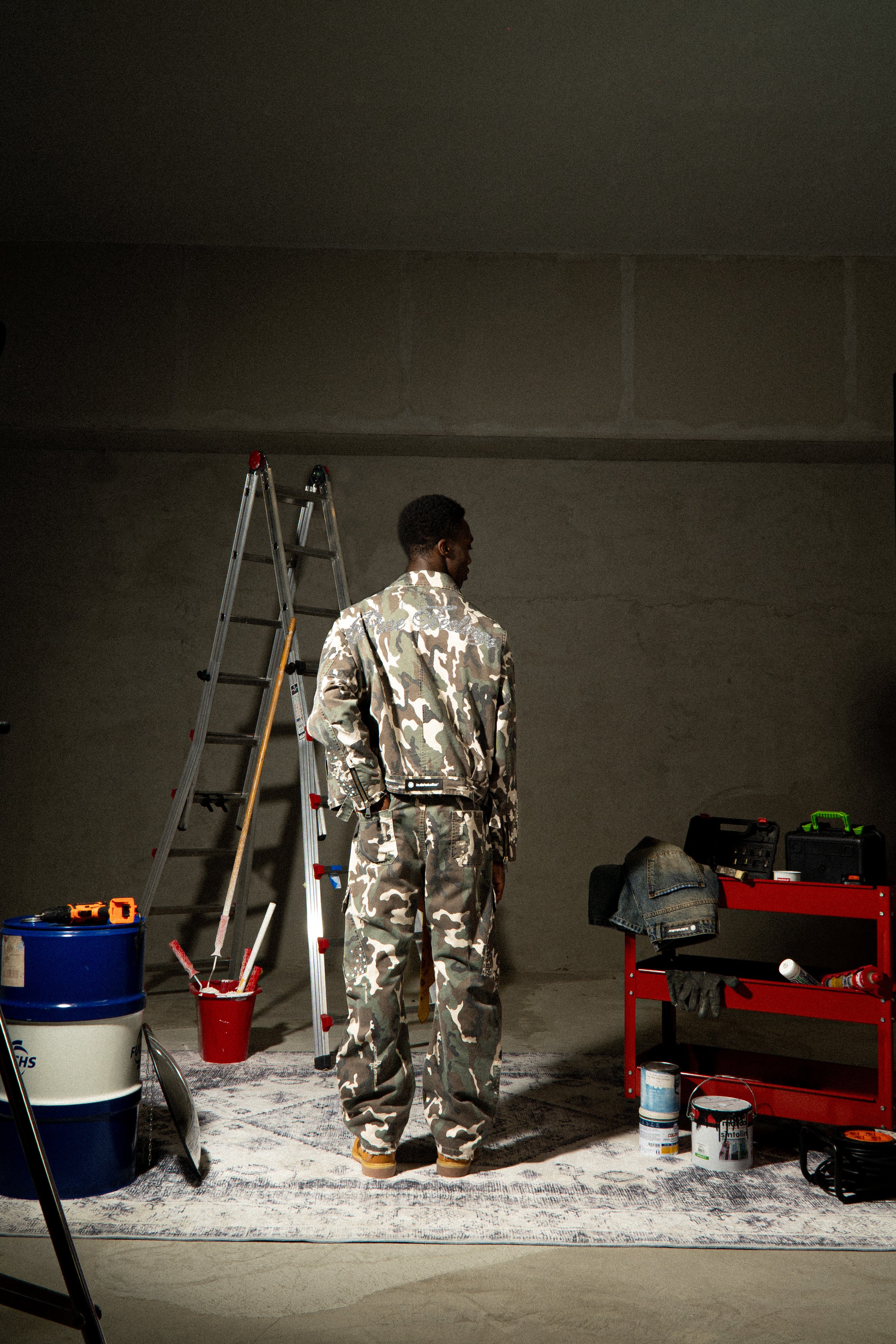 PURE FEELINGS CRYSTAL CAMO JACKET